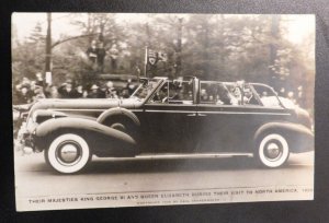 1939 Mint Royalty King George and Queen Elizabeth visit to North America in Car