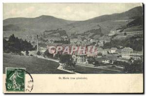 Old Postcard St Mary Vue Generale