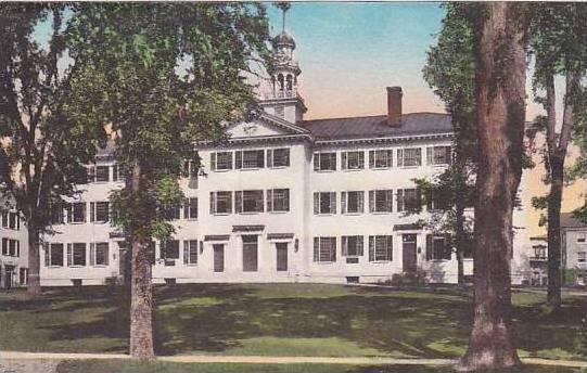 New Hampshire Hanover Dartmouth Hall Dartmouth College Albertype