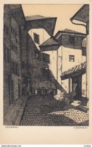 LUZERN, Switzerland, 1900-1910s; Susswinkel by artist A Bucher