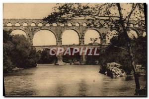 Old Postcard vicinity D & # 39Uzes Le Pont Du Gard