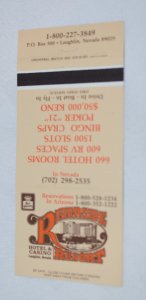 Riverside Resort Hotel and Casino Laughlin Nevada 30 Strike Matchbook Cover