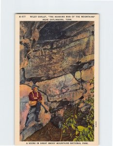Postcard Wiley Oakley, The Roaming Man Of The Mountains, Tennessee