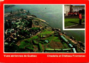 Canada Quebec Citadelle et Chateau Frontenac 1989