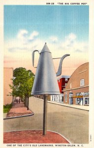 North Carolina Winston Salem The Big Coffee Pot