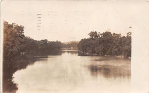 J30/ Dayton Ohio RPPC Postcard c1910 River Scene 52