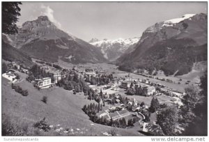 Switzerland Engelberg mit Hahnen Spannoerter und Titlis Photo