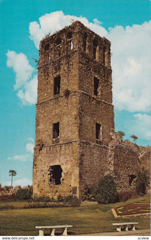 Ruins Of The Tower Of The Cathedral, Old Panama, 1940s-Present