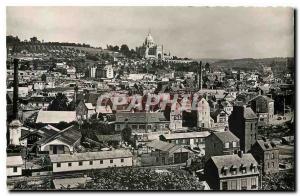 Old postcard Lisieux General view Basically Basilica
