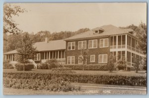 c1930's View Of Nurses Home Mt. Kipp New Jersey NJ RPPC Photo Vintage Postcard