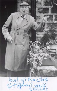 Stephen Lewis On The Buses Last Of The Summer Wine Vintage Hand Signed Photo