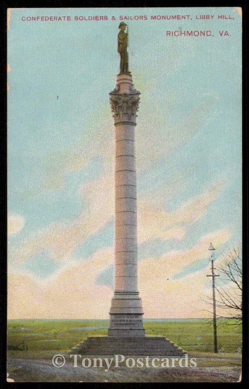 Confederate Soldiers & Sailors Monument, Libby Hill