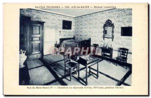 Aix les Bains - Henri IV Room Bath Street ddu Sejourne Elvira 1916 pension Pe...