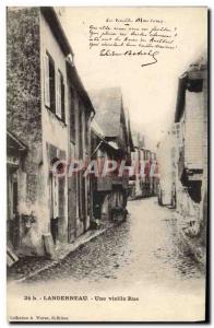 Old Postcard Landerneau an Old Street Botrel