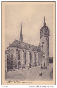WITTENBERG (Saxony-Anhalt), Germany, 1910-1920s; Schlosskirche