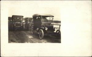 Old Cars Autos c1910-15 Ford? Real Photo Postcard