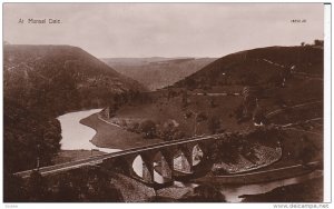 At MONSAL DALE, Derbyshire, England, United Kingdom; Bird´s Eye View of Brid...