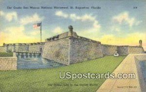 Castle San Marcos National Monument - St Augustine, Florida FL