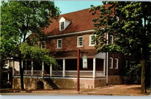 Salem Tavern Winston Salem North Carolina Postcard