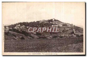 Old Postcard Sancerre general view