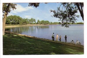 Children in Henderson Lake, Lethbridge, Alberta,