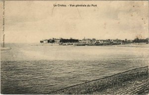 CPA LE CROTOY vue générale du Port (19243)