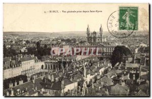 Nancy Old Postcard General view taken from Saint Epvre