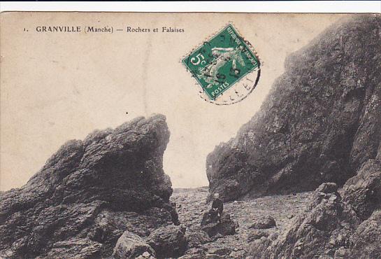 France Granville Rochers et Falaises 1913