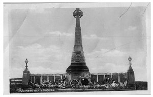 Inverness War Memorial Scotland Military RPPC Postcard