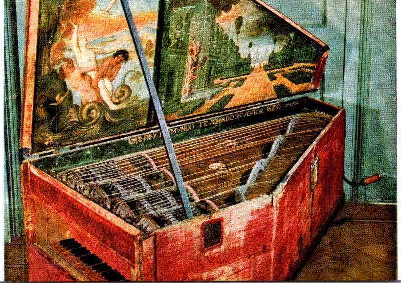 Belgium Brussels Instrument Museum Quatuor Piano Circa 1625