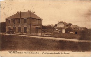 CPA MERVILLE-FRANCEVILLE-PLAGE Pavillons des Aveugles de Guerre (1227620)