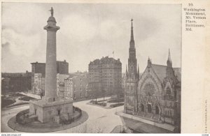 BALTIMORE , Maryland , 1901-07 ; Mt Vernon Place