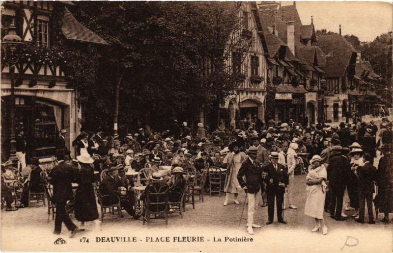 CPA DEAUVILLE - Plage Fleurie - La Potiniére (515629)