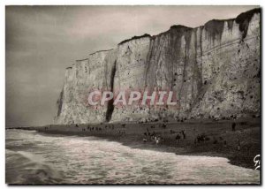 Modern Postcard Mers Les Bains Cliffs