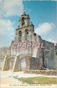 Modern Postcard San Juan Capistrano Mission San Antonio Texas