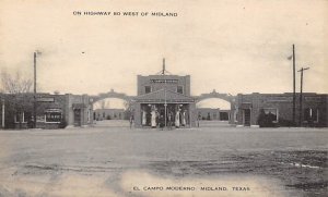 El Campo Moderno Midland, Texas, USA Gas Station Unused 