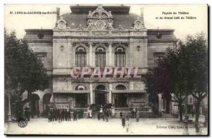 Lons le Saunier les Bains - Facade of the Theater and the Grand Cafe and Thea...