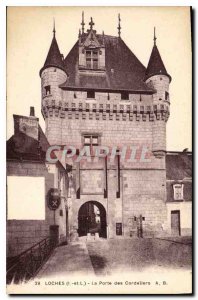 Old Postcard Loches La Porte des Cordeliers