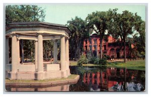 World War I Memorial Saratoga Springs New York NY UNP Chrome Postcard N24