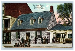 C. 1910 Old Stone House Richmond VA. Postcard P191E