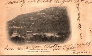 Massachusetts Mt Tom Summit House 1903 Private Mailing Card