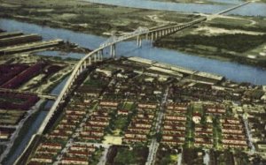 The Eugene Talmadge Bridge - Savannah, Georgia GA