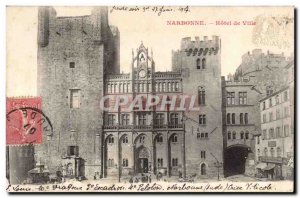 Narbonne - Hotel de Ville - Old Postcard