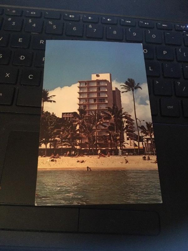 Vtg Postcard: Motel 6 of Waikiki