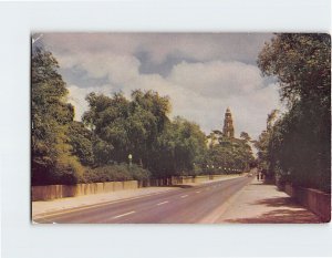 Postcard Laurel Street Entrance, Balboa Park, San Diego, California