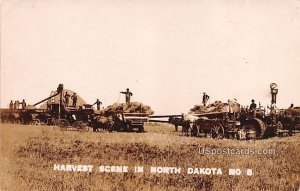 Harvest Scene, Near Verona in Verona, North Dakota