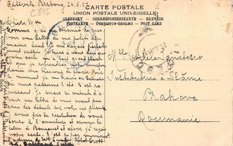 C0815 Sweden Rattvik Persborgs Pensionat