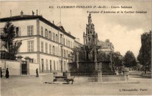 CPA CLERMONT-FERRAND (P.-de-D.) - Cours Sablons-Fontaine d'Amboise et.. (221244)