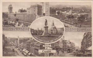 Waales Views Of Cardiff Castle St Mary's Street University Queen Street ...