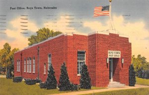 Post Office Boys Town, Nebraska, USA 1941 